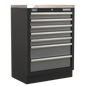 Modular 7 Drawer Cabinet 680mm